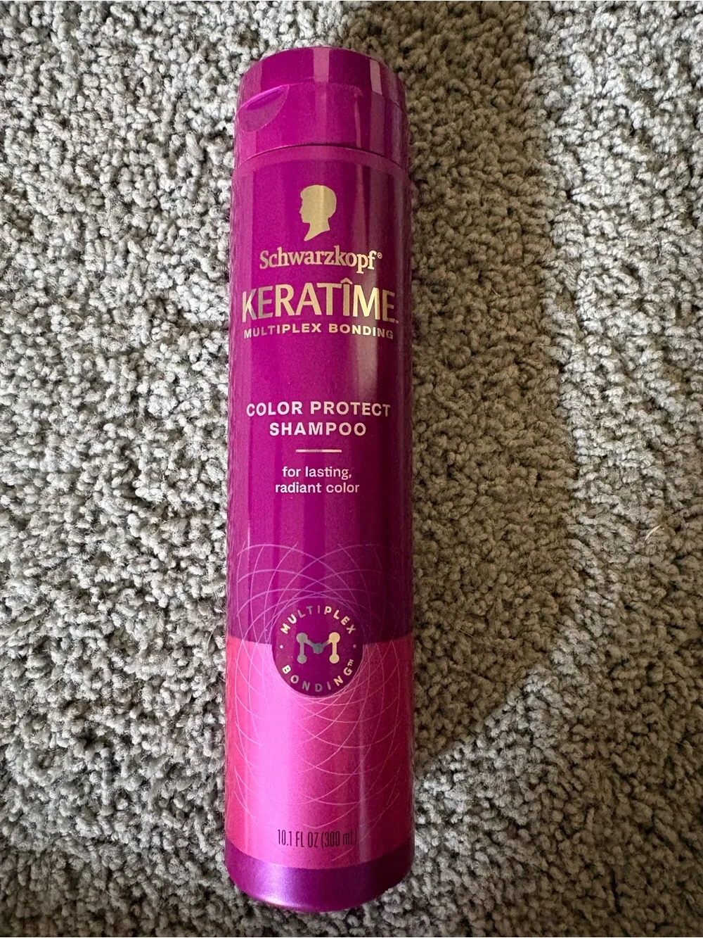 Schwarzkopf KERATIME Multiplex Bonding Color Protect Shampoo, 10.1 Fl. Oz New